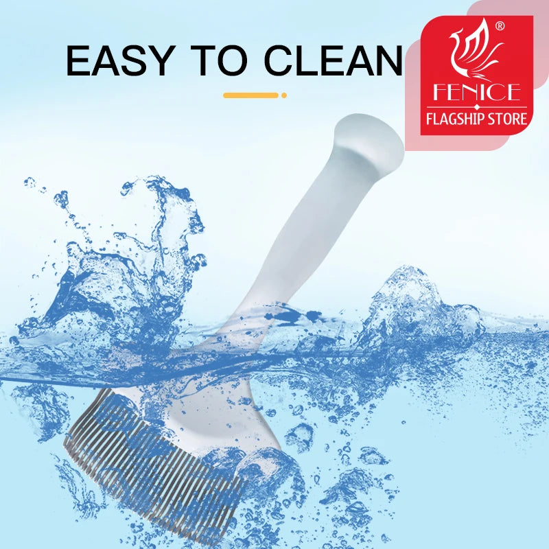 Fenice Pet Cat Comb Brush Professional Open Knot Rake Knife Pet Cat Hair Removal Comb Brush Pet Cleaning Products