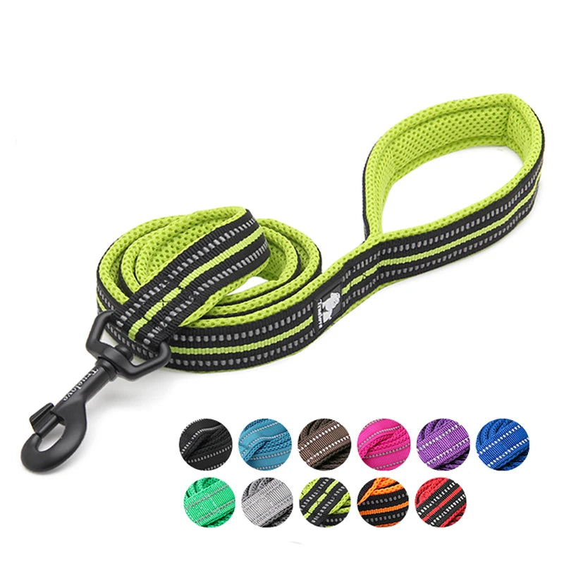 Dog Leash with Padded Handle Training Durable 200cm Luxury Pet Leash for Small Medium Large Dogs accessories