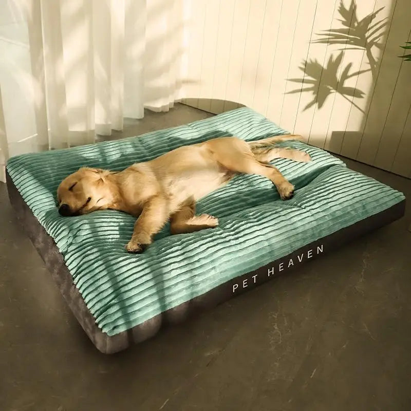 XXL Dog Bed Kennel Extra Thickened Deluxe Dog Bed Kennel - Pet Bed, Anti-bite, Anti-dirt, Soft and Comfortable, Four-season Use,