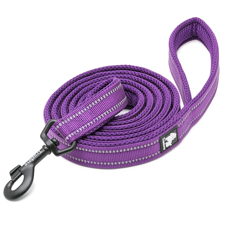 Dog Leash with Padded Handle Training Durable 200cm Luxury Pet Leash for Small Medium Large Dogs accessories