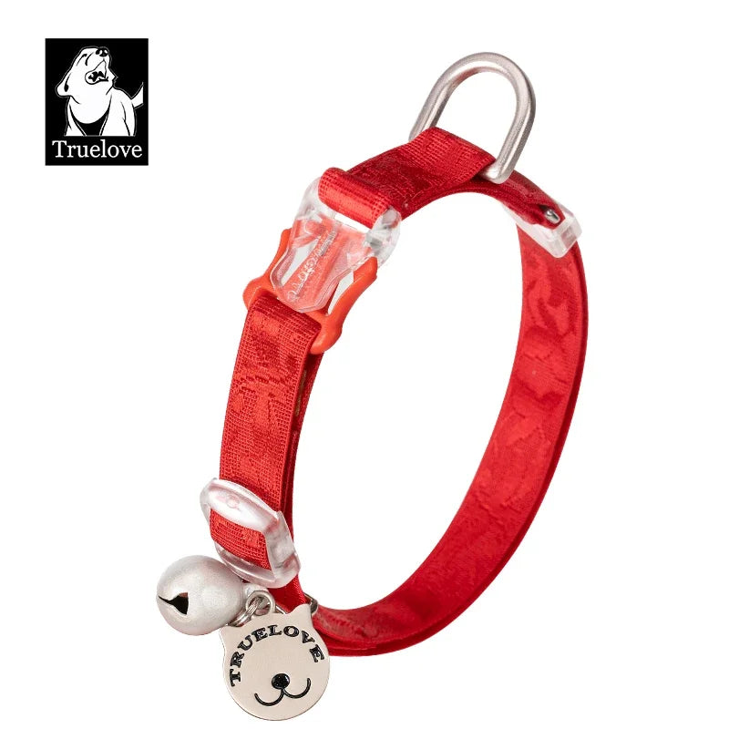 Truelove Cat Collar Elastic Strap Easy Control Soft Material Lightweight Fashional Small Dog Collar Cat Product Collar TLC5313