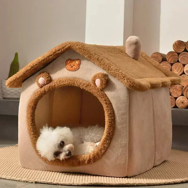 Folding Houses for small and medium sized dogs and cats, mattresses, pet products, puppy baskets, winter kennels