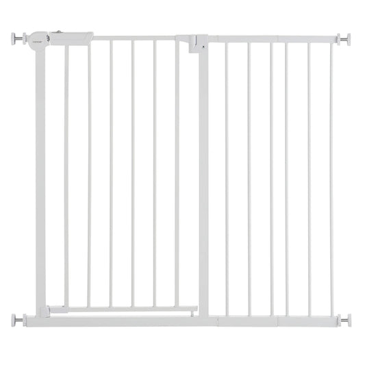 Gate 28/30/36 Inches High Dog Gate Pressure Mount Kit Wall Cups Doorways